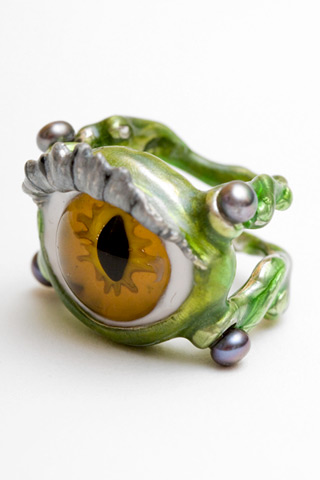 delfina delettrez eye ring